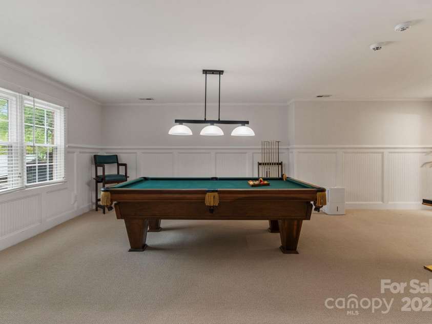 5125 Winding Brook Road, Charlotte, NC 28226.  MLS# CAR4241035, YatesRealty ID 18729. Billiard Room