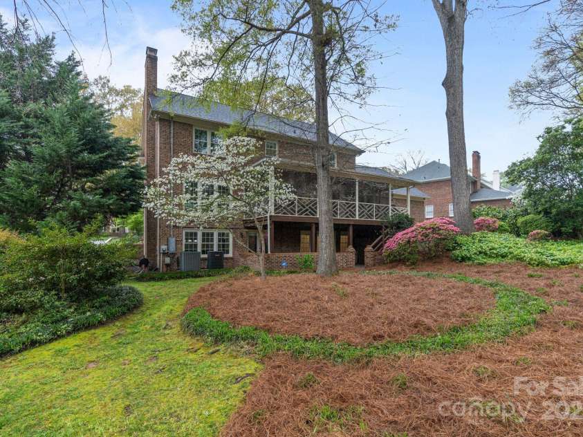 5125 Winding Brook Road, Charlotte, NC 28226.  MLS# CAR4241035, YatesRealty ID 18729. Rear Exterior
