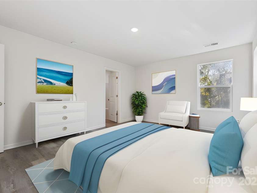 3258 Killian Road, Lincolnton, NC 28092.  MLS# CAR4231509, YatesRealty ID 1873. Virtually Staged Primary Bedroom