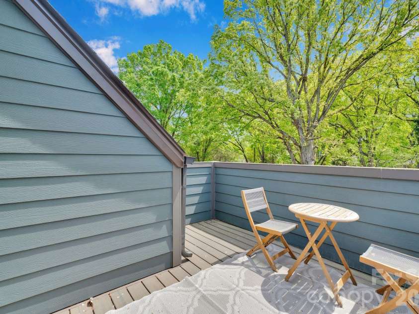 336 Twinflower Lane, Charlotte, NC 28205.  MLS# CAR4367102, YatesRealty ID 18739. Rooftop Terrace
