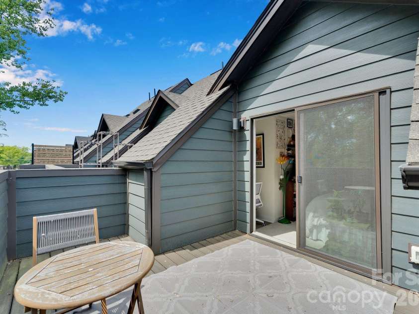 336 Twinflower Lane, Charlotte, NC 28205.  MLS# CAR4367102, YatesRealty ID 18739. Rooftop Terrace