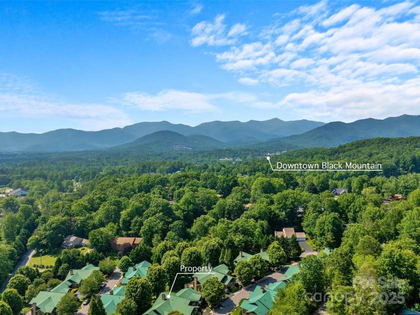 50 Mandolin Drive, Black Mountain, NC 28711.  MLS# CAR4264408, YatesRealty ID 18743. This could be what you see every day when you leave your home at Nine South and go into town to meet friends, walk around Lake Tomahawk in Black Mountain, listen to an outdoor music event, do a gallery stroll or eat