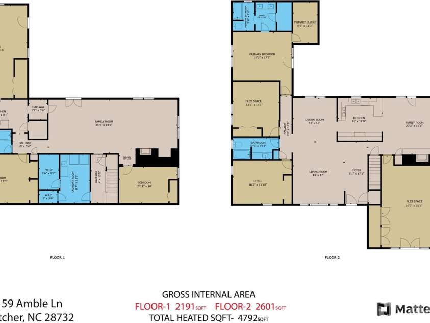 159 Amble Lane, Fletcher, NC 28732.  MLS# CAR4248015, YatesRealty ID 18753. 