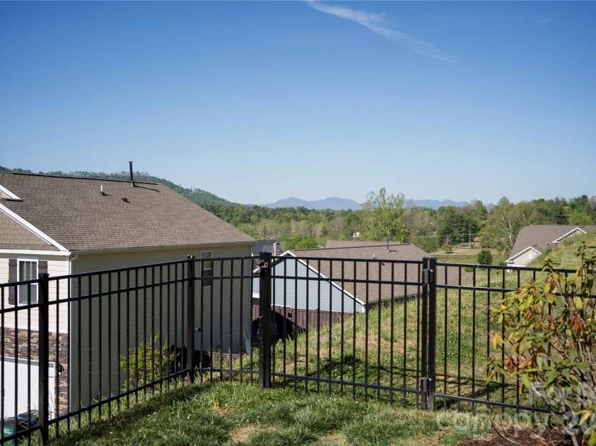 141 Amblers Knoll Road, Weaverville, NC 28787.  MLS# CAR4367667, YatesRealty ID 18758. Looking westward