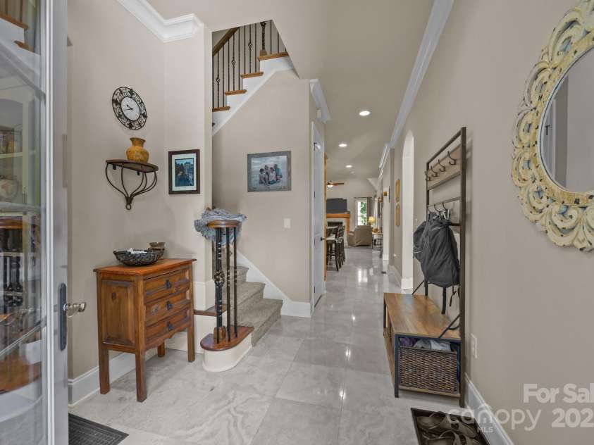 104 Golden Bell Court, Mooresville, NC 28117.  MLS# CAR4258301, YatesRealty ID 18768. Stairwell