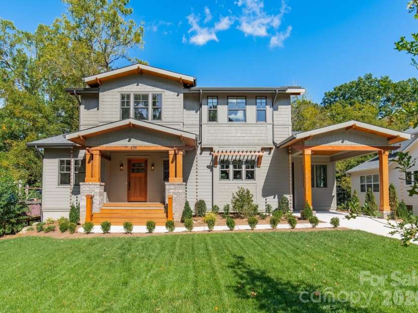 839 Drummond Avenue, Charlotte, NC 28205.  MLS# CAR4349252, YatesRealty ID 18778. Front