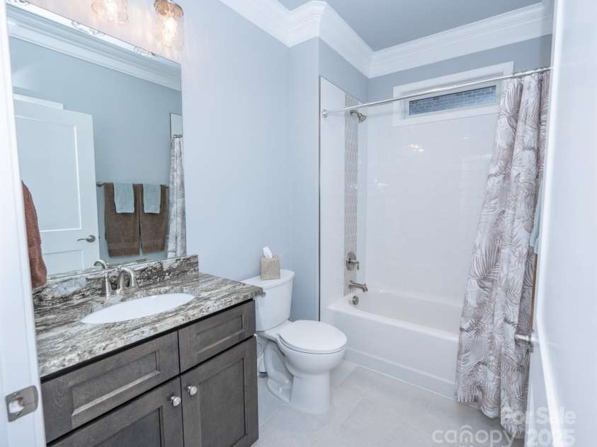 1422 Spring Ridge Lane, Denver, NC 28037.  MLS# CAR4209796, YatesRealty ID 18781. Guest bathroom