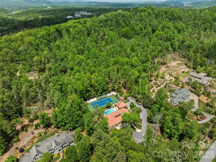 69 Forest Road, Asheville, NC 28803.  MLS# CAR4376506, YatesRealty ID 18781. Exterior From Above