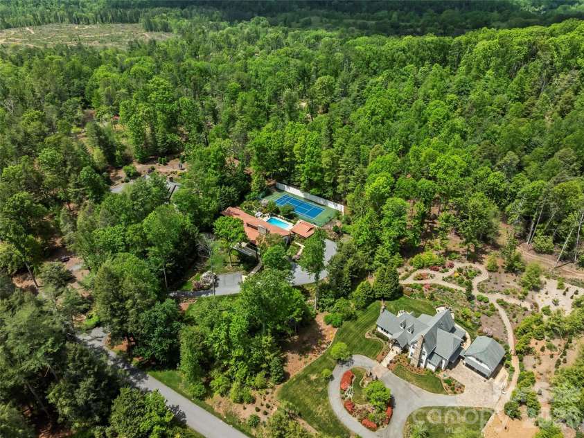 69 Forest Road, Asheville, NC 28803.  MLS# CAR4376506, YatesRealty ID 18781. Exterior From Above