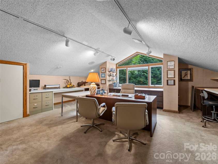 69 Forest Road, Asheville, NC 28803.  MLS# CAR4376506, YatesRealty ID 18781. Upper Floor Office/Bedroom 6