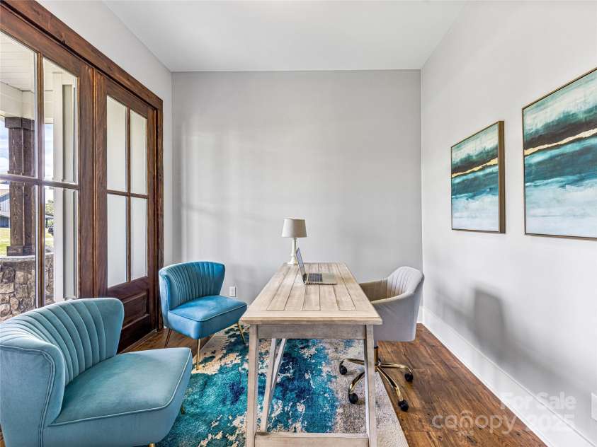 16 Pisgah Ridge Trail, Mills River, NC 28759.  MLS# CAR4257871, YatesRealty ID 18784. Office Area