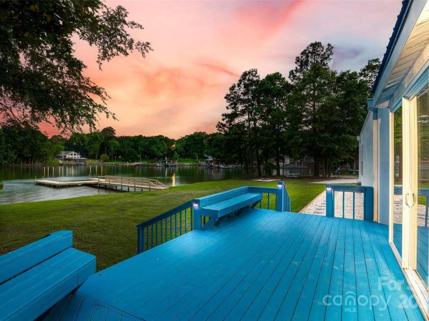 3911 Sandy Point Drive, York, SC 29745.  MLS# CAR4258405, YatesRealty ID 18785. Sweet summer nights at the lake