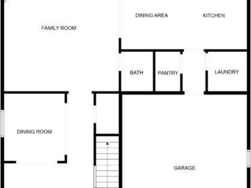 7324 Teague Drive, Gastonia, NC 28056.  MLS# CAR4217797, YatesRealty ID 18793. Downstairs Sketch Floor Plan