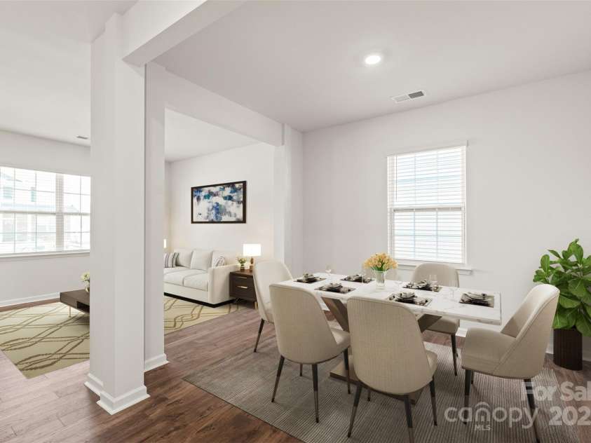 7324 Teague Drive, Gastonia, NC 28056.  MLS# CAR4217797, YatesRealty ID 18793. Formal dining area