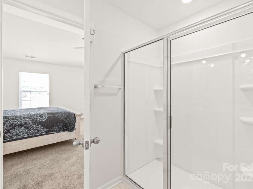 7324 Teague Drive, Gastonia, NC 28056.  MLS# CAR4217797, YatesRealty ID 18793. Primary Bath Shower