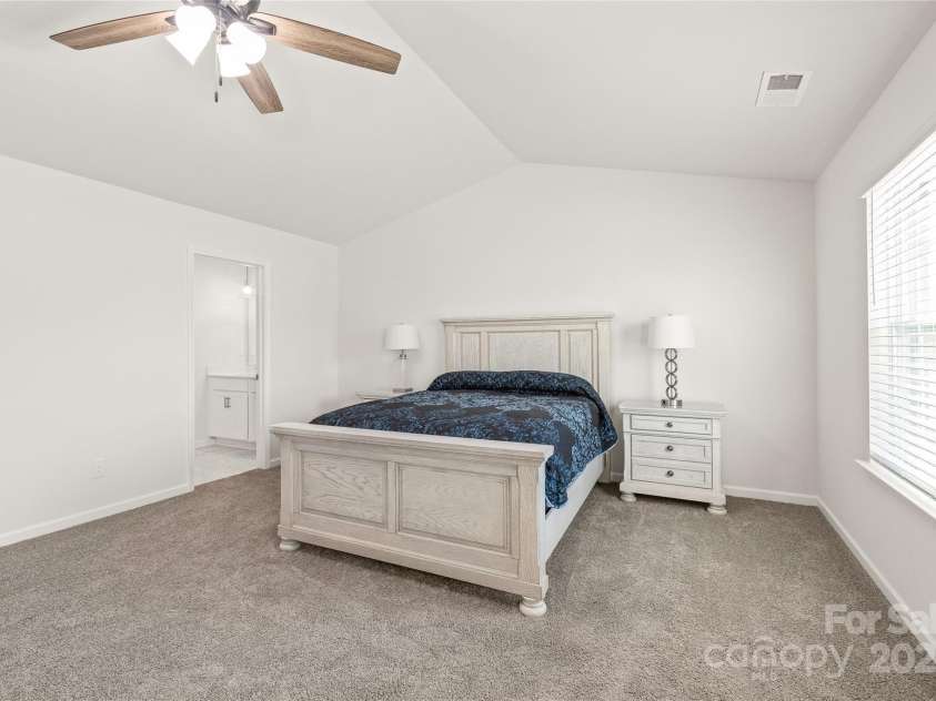 7324 Teague Drive, Gastonia, NC 28056.  MLS# CAR4217797, YatesRealty ID 18793. Primary Bedroom