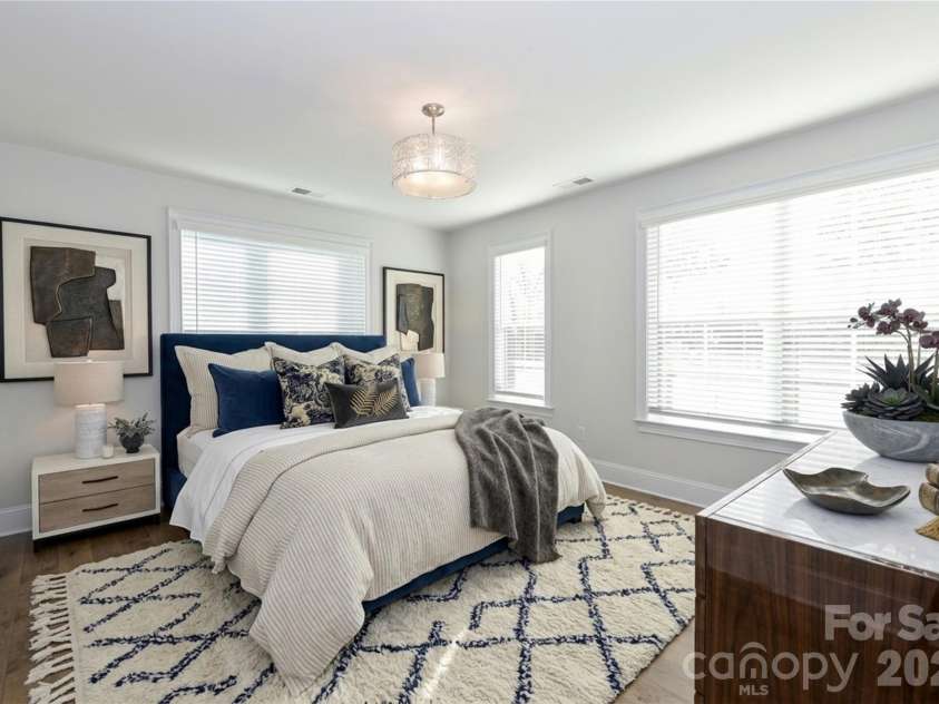 1708 Lombardy Circle, Charlotte, NC 28203.  MLS# CAR4362136, YatesRealty ID 18794. 2nd primary suite with spa-inspired bath- Virtually Staged