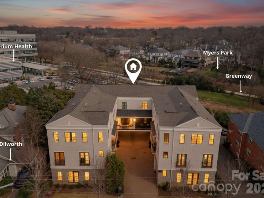 1708 Lombardy Circle, Charlotte, NC 28203.  MLS# CAR4362136, YatesRealty ID 18794. 