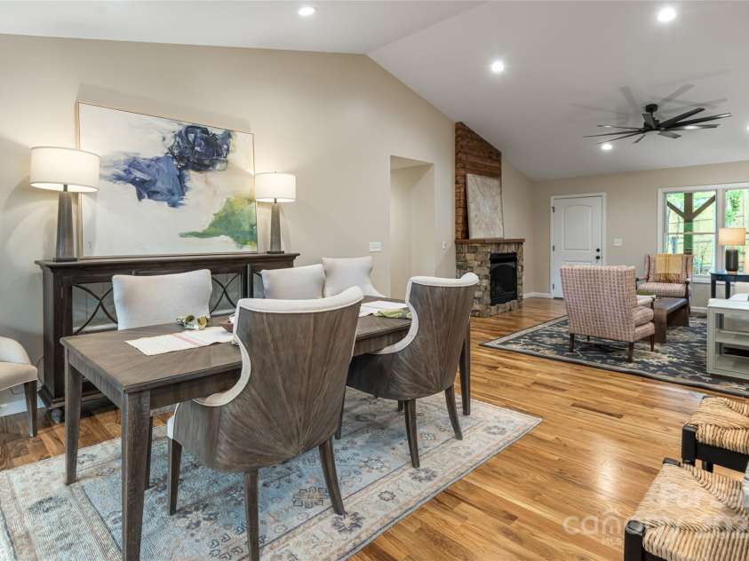 181 Flint Morgan Road, Mars Hill, NC 28754.  MLS# CAR4288459, YatesRealty ID 1880. Dining Room