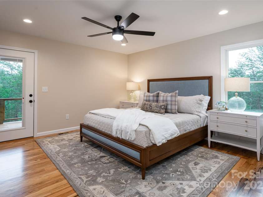 181 Flint Morgan Road, Mars Hill, NC 28754.  MLS# CAR4288459, YatesRealty ID 1880. Large Primary Suite on the Main Level