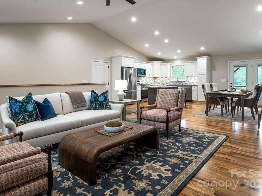 181 Flint Morgan Road, Mars Hill, NC 28754.  MLS# CAR4288459, YatesRealty ID 1880. Living Room