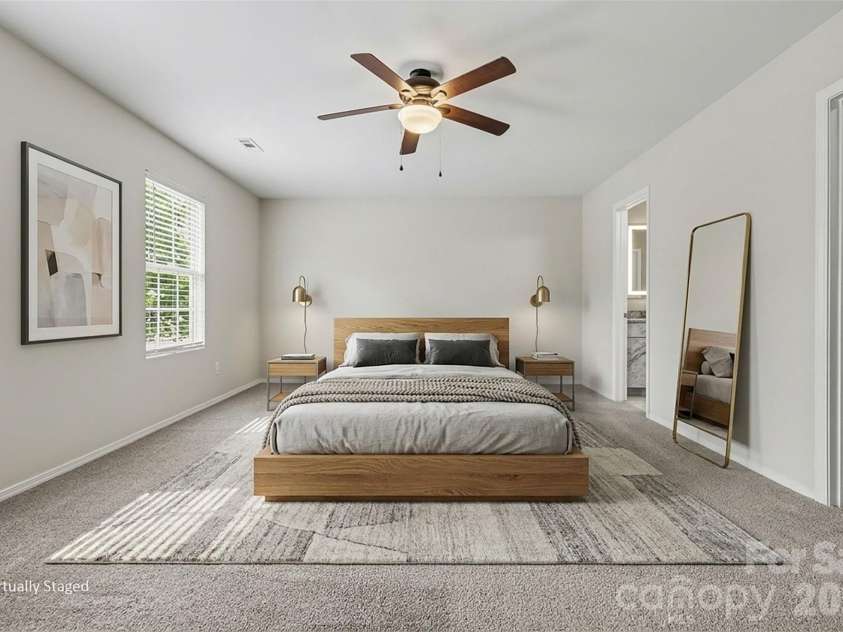 12414 Dervish Lane, Charlotte, NC 28269.  MLS# CAR4372256, YatesRealty ID 18802. Virtually staged