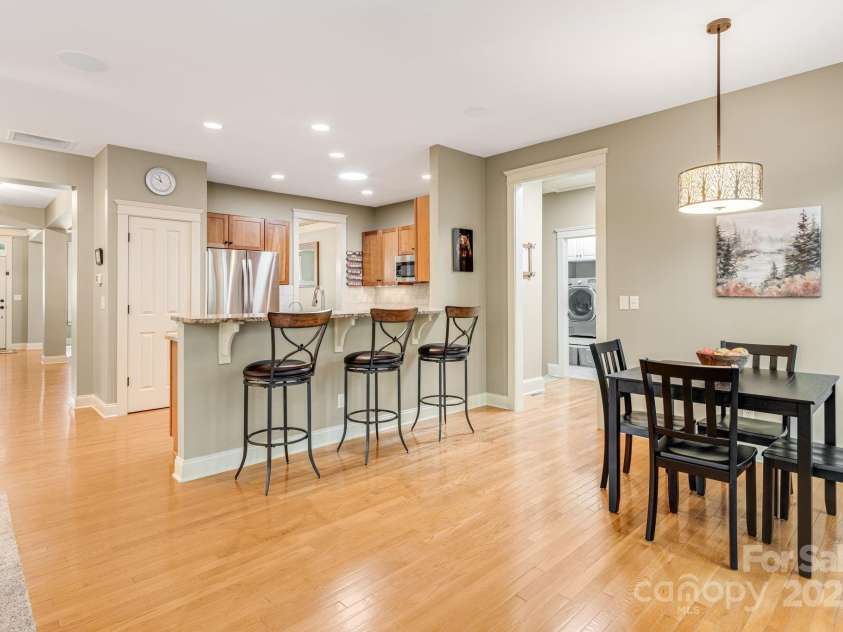 411 French Partridge Lane, Biltmore Lake, NC 28715.  MLS# CAR4266395, YatesRealty ID 18807. Breakfast Nook