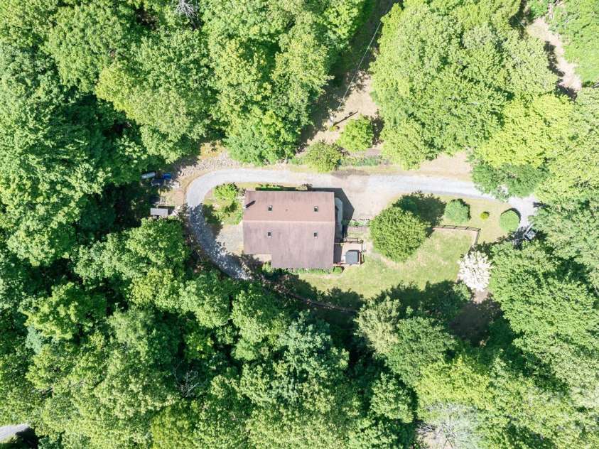 1645 Hickory Springs Road, Burnsville, NC 28714.  MLS# CAR4260205, YatesRealty ID 18810. Overhead shot