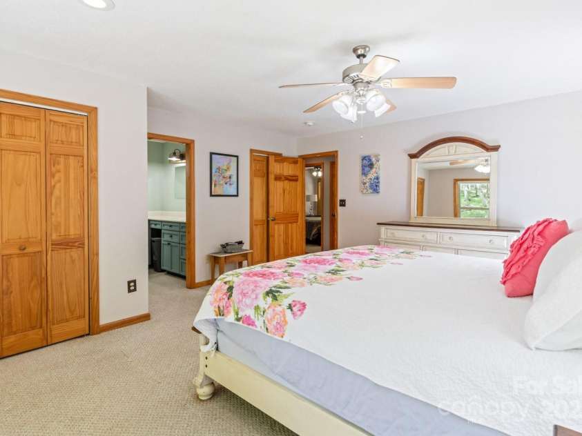 1645 Hickory Springs Road, Burnsville, NC 28714.  MLS# CAR4260205, YatesRealty ID 18810. Primary features an ensuite bath and walk in closet