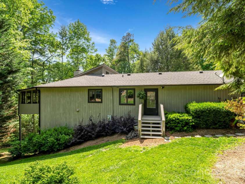 97 Ballantree Drive, Asheville, NC 28803.  MLS# CAR4231911, YatesRealty ID 18818. Side Entrance door for Garage