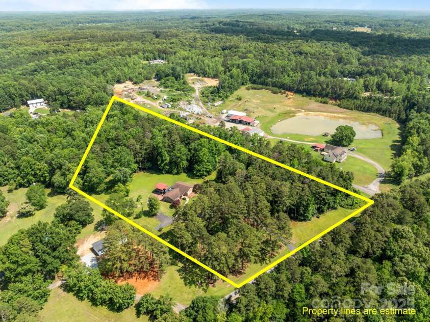 885 Roy Cline Road, Rockwell, NC 28138.  MLS# CAR4268618, YatesRealty ID 18819. 5.33 acres
