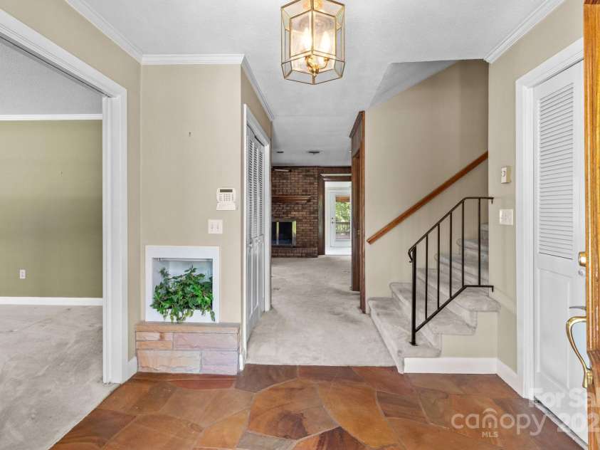 885 Roy Cline Road, Rockwell, NC 28138.  MLS# CAR4268618, YatesRealty ID 18819. Foyer