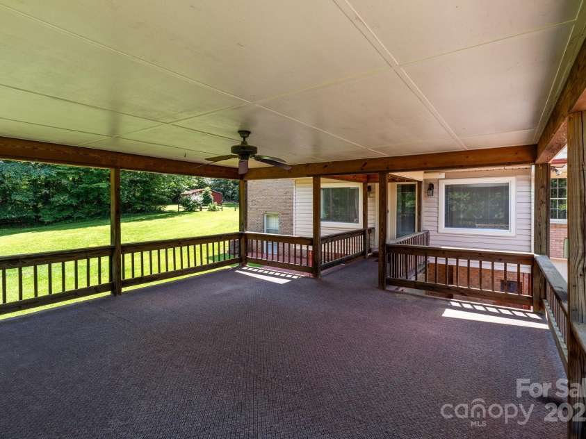 885 Roy Cline Road, Rockwell, NC 28138.  MLS# CAR4268618, YatesRealty ID 18819. Leads back to the sunroom