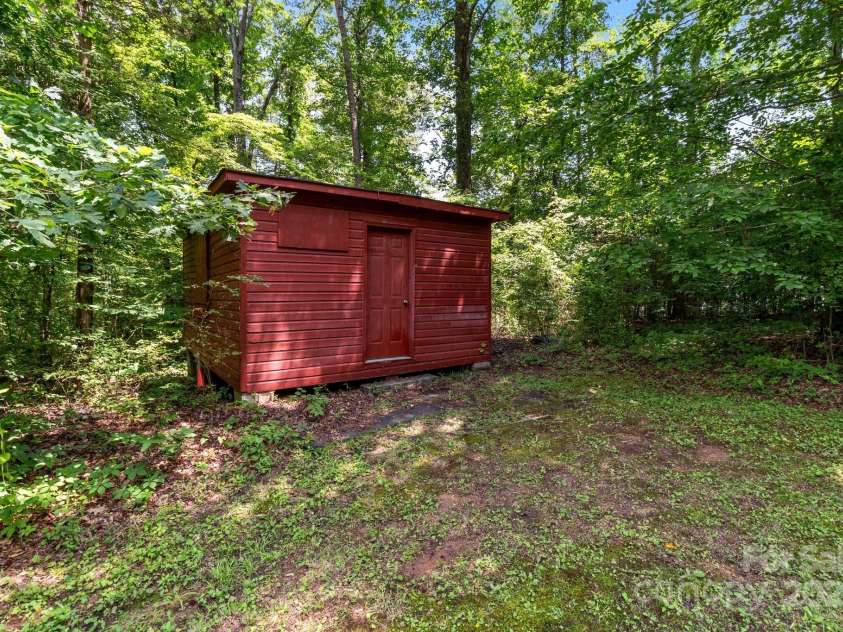 885 Roy Cline Road, Rockwell, NC 28138.  MLS# CAR4268618, YatesRealty ID 18819. Storage shed