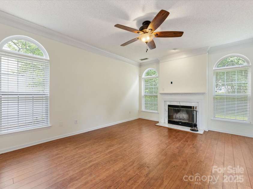 12529 Old Timber Road, Charlotte, NC 28269.  MLS# CAR4265449, YatesRealty ID 18823. Living room