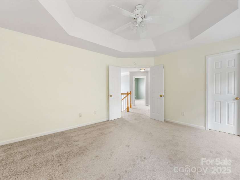 12529 Old Timber Road, Charlotte, NC 28269.  MLS# CAR4265449, YatesRealty ID 18823. Primary bedroom