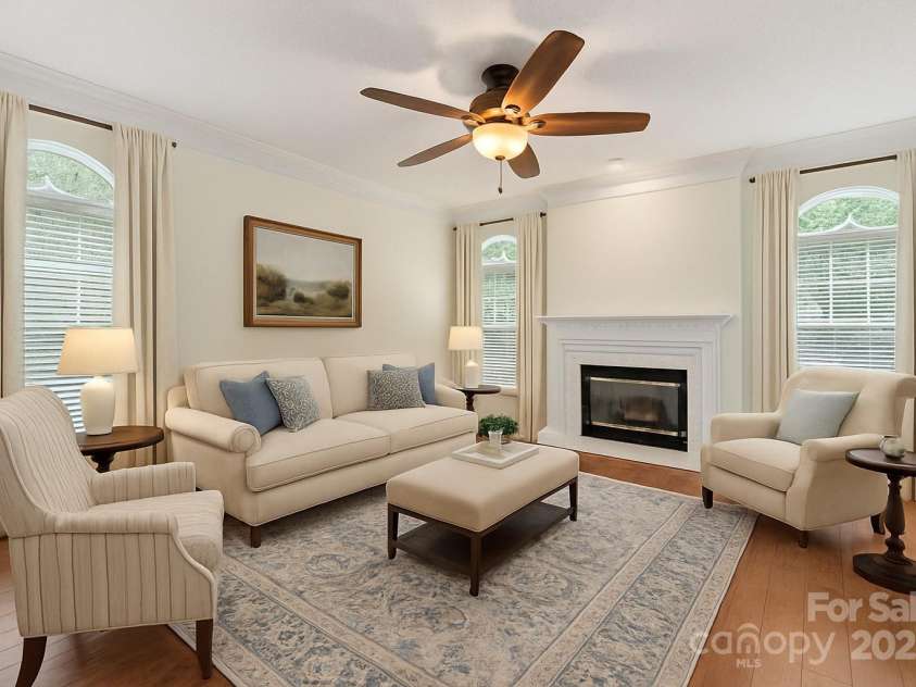 12529 Old Timber Road, Charlotte, NC 28269.  MLS# CAR4265449, YatesRealty ID 18823. Virtually Staged