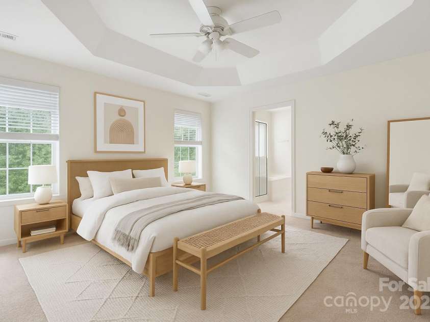 12529 Old Timber Road, Charlotte, NC 28269.  MLS# CAR4265449, YatesRealty ID 18823. Virtually Staged