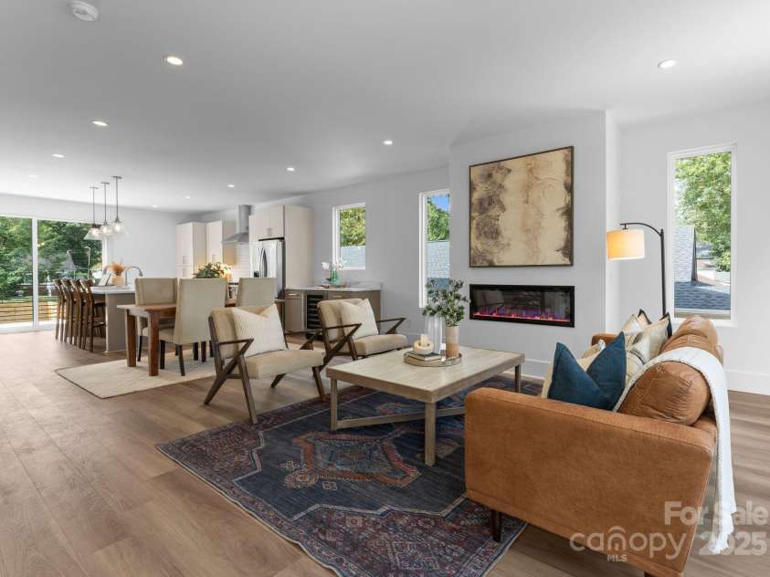 209 Keswick Avenue, Charlotte, NC 28206.  MLS# CAR4269621, YatesRealty ID 18827. Not of actual home. This is the model home similar layout