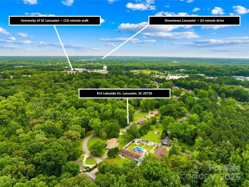 815 Lakeside Circle, Lancaster, SC 29720.  MLS# CAR4263042, YatesRealty ID 18832. Lancaster, SC!
