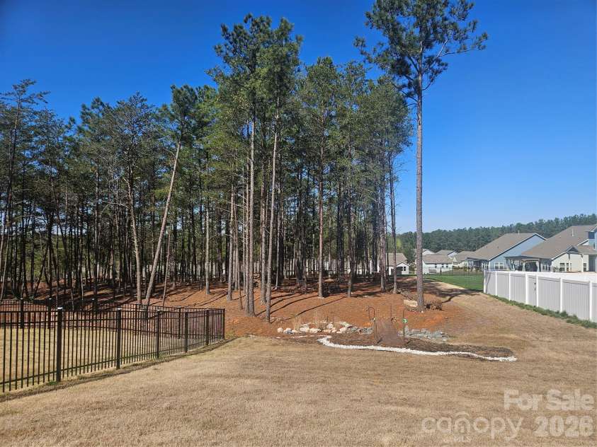 24089 Sailfish Drive, Lancaster, SC 29720.  MLS# CAR4357005, YatesRealty ID 18835. Back yard viewSi