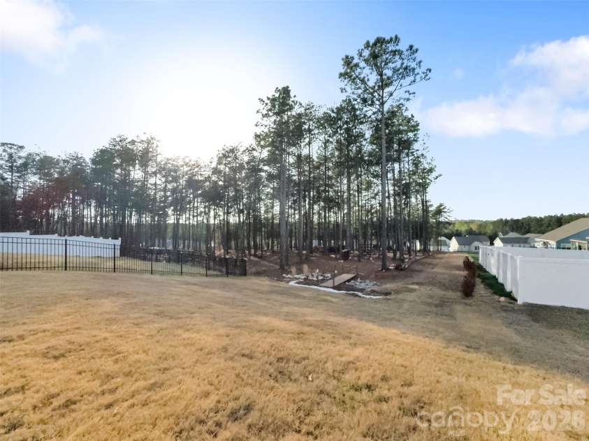 24089 Sailfish Drive, Lancaster, SC 29720.  MLS# CAR4357005, YatesRealty ID 18835. Backyard view