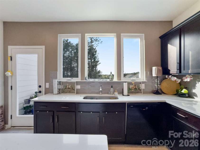 24089 Sailfish Drive, Lancaster, SC 29720.  MLS# CAR4357005, YatesRealty ID 18835. Kitchen with nice windows with spectacular views