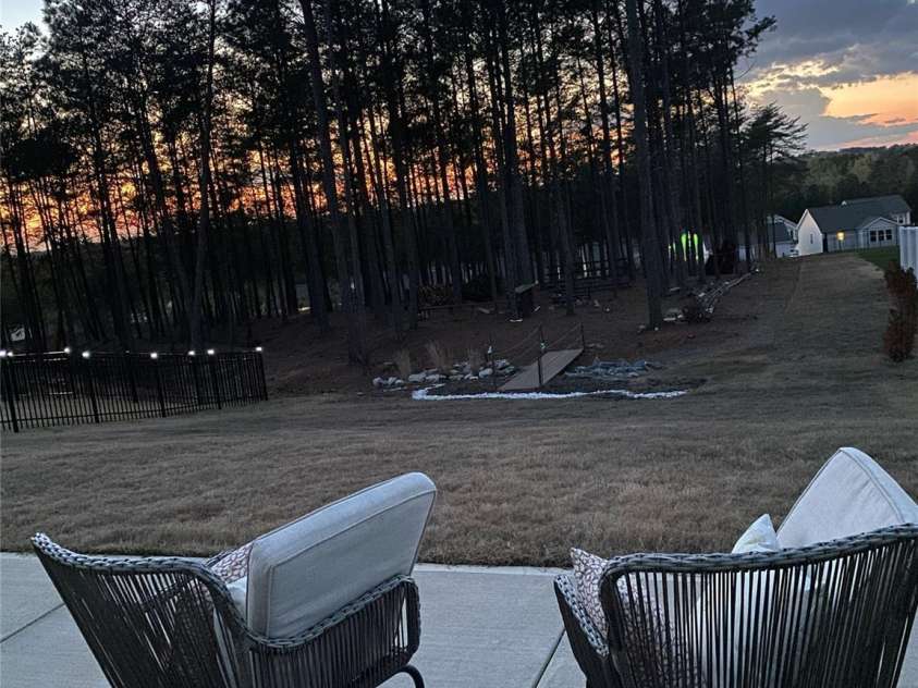 24089 Sailfish Drive, Lancaster, SC 29720.  MLS# CAR4357005, YatesRealty ID 18835. Tree lined view on the property