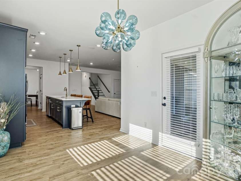 40184 Crooked Stick Drive, Lancaster, SC 29720.  MLS# CAR4356977, YatesRealty ID 18836. Breakfast nook looking towards the kitchen