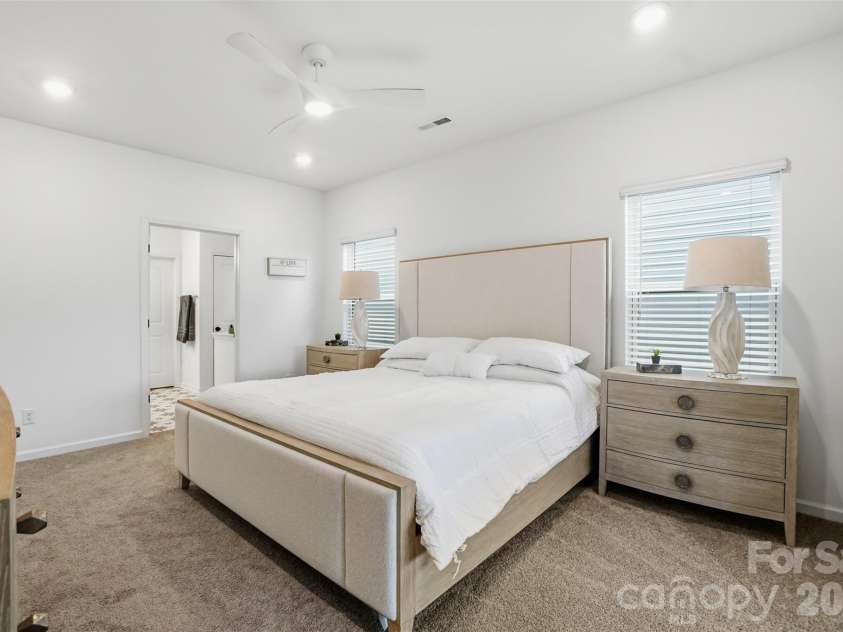 40184 Crooked Stick Drive, Lancaster, SC 29720.  MLS# CAR4356977, YatesRealty ID 18836. First floor primary bedroom ensuite