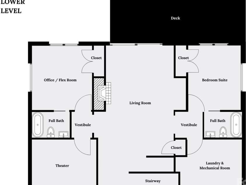 371 Hews Circle, Blowing Rock, NC 28605.  MLS# CAR4196157, YatesRealty ID 1884. Lower Floor