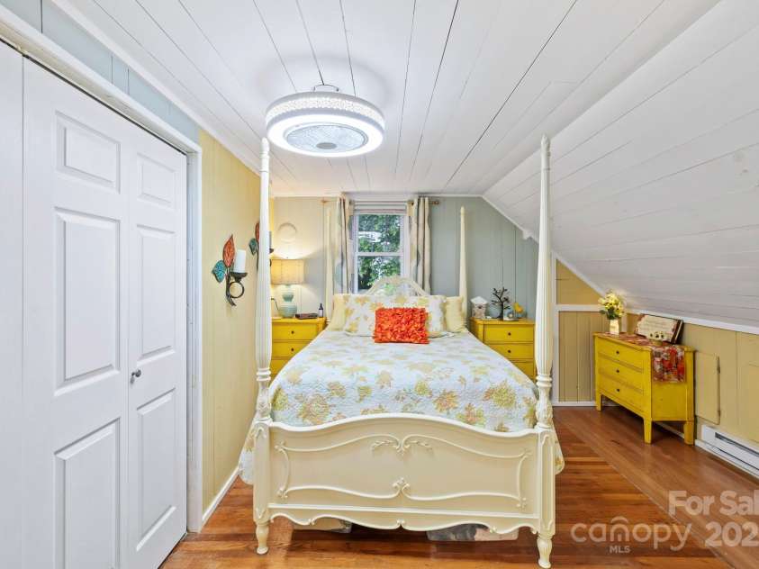 3471 & 3473 Chimney Rock Road, Hendersonville, NC 28792.  MLS# CAR4265004, YatesRealty ID 18841. Upstairs Bedroom 2