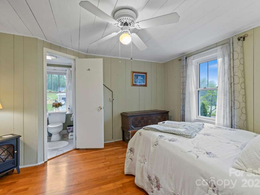 3471 & 3473 Chimney Rock Road, Hendersonville, NC 28792.  MLS# CAR4265004, YatesRealty ID 18841. Upstairs Bedroom 4