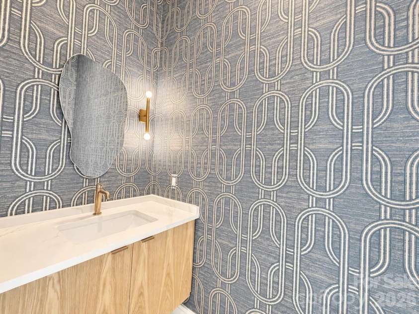 608 16th Street, Charlotte, NC 28206.  MLS# CAR4278207, YatesRealty ID 1885. Example of guest bathroom finishes